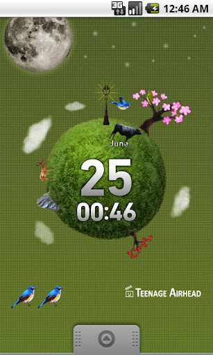 Zen Planet Clock