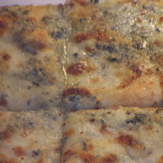 Focaccia With Asparagus, Prosciutto, and Truffle Oil