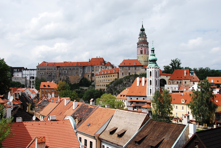 抵達庫倫洛夫，第一個映入眼簾的景象，就是如此令人傾心難忘。