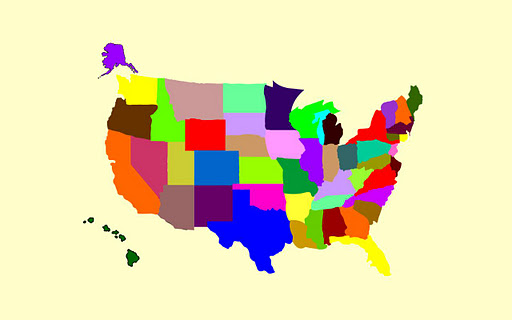 USA States Capitals