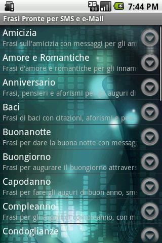 Le più belle frasi x SMS Mail