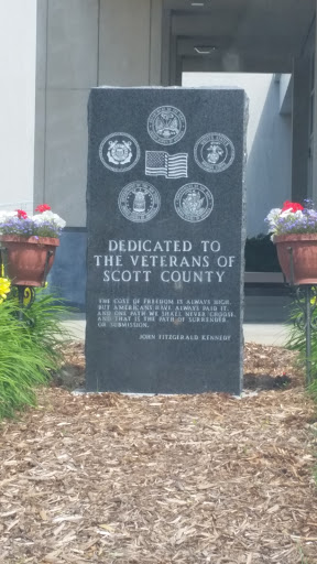 Scott County Veterans Memorial Dedication