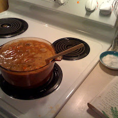 Italian Chicken Soup (With Kidney Beans)