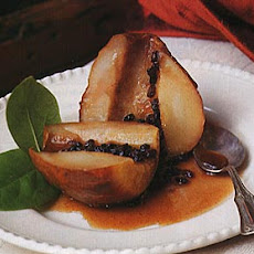 Baked Pears with Currants and Cinnamon