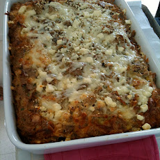 French Onion Bread Pudding