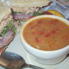 Quick Kielbasa-Bean Soup