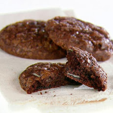 Double Chocolate and Mint Cookies