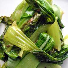 Baby Bok Choy with Garlic & Ginger