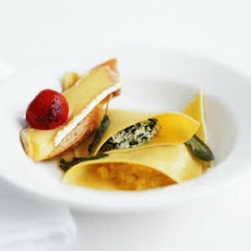 Spinach and Acorn Squash 