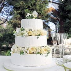 White Chocolate and Lemon Wedding Cake
