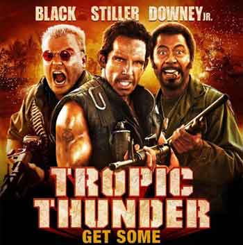 poster of tropic thunder