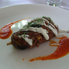 Eggplant Pilaf With Pine Nuts and Cumin