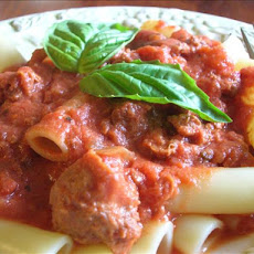 Sausage Ragu