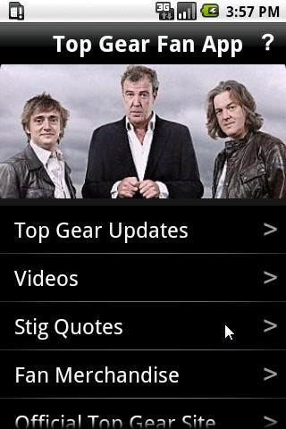 Top Gear Fan App - Unofficial