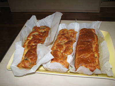 Trois cakes ... miam !
