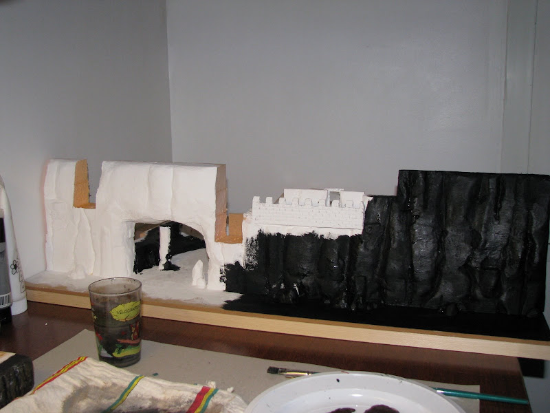 Sous-couche sur ma maquette - Vue rapprochée