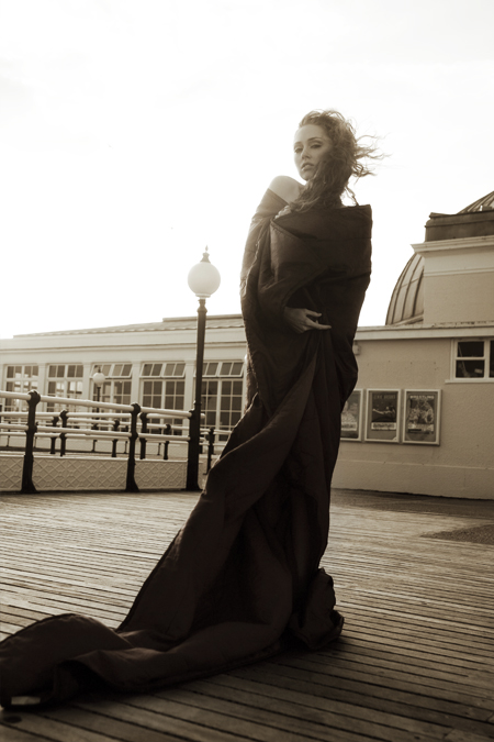 Sensualité d'une robe longue