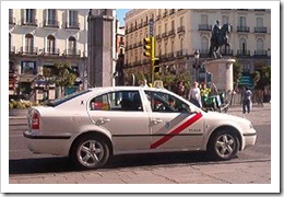 Madrid cab