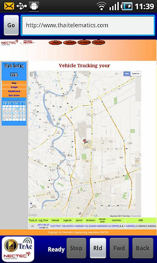 VehicleTracking Wap app.