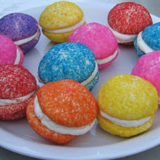Glittering Lemon Sandwich Cookies