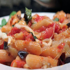 Eggplant and Tomato Pasta