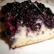 Blueberry Upside-Down Cake