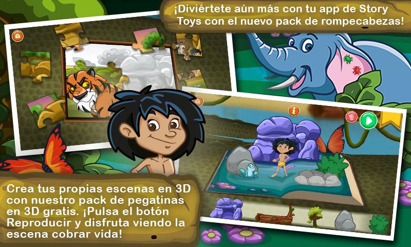 Android application StoryToys Jungle Book screenshort