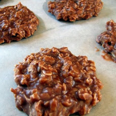 No Bake Chocolate Oatmeal Cookies