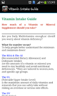 How to get Vitamin Intake Guide 1.3 mod apk for android