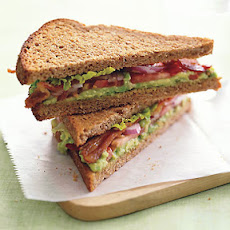 Blt with Avocado Spread