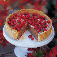 Cranberry, Almond, and Cinnamon Tart