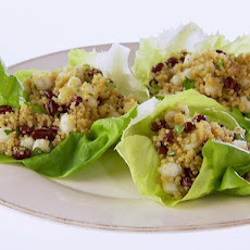Quinoa with Black Beans and Hominy