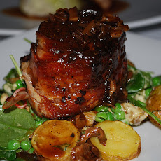 Honey-Soy Beef Fillet With Sesame Potatoes
