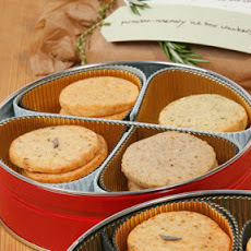 Parmesan-Rosemary Icebox Crackers