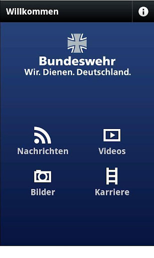 bundeswehr for android screenshot