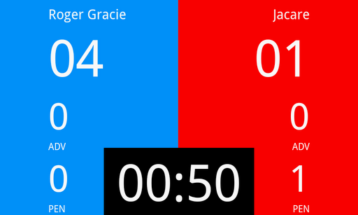 Jiu Jitsu Scoreboard Pro