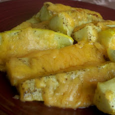 Cheesy Summer Squash Spears