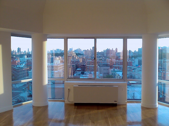 View down the FDB corridor to Midtown Manhattan.