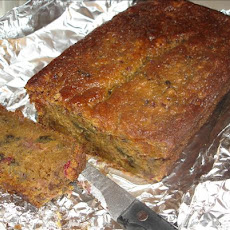 Gingered Cranberry Pumpkin Bread