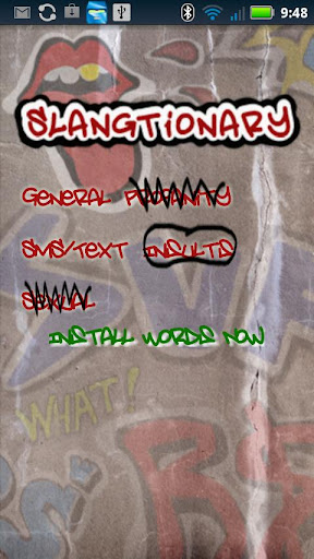 Slangtionary - Slang Words