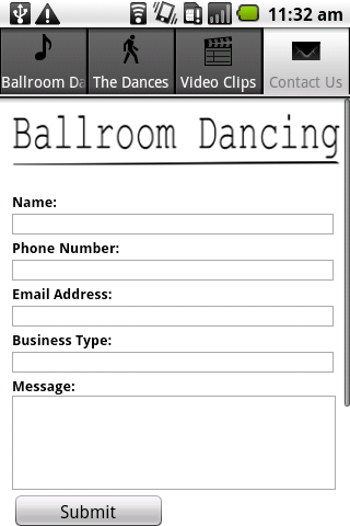 Ballroom Dancing App