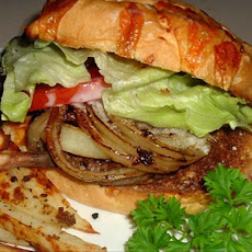 Vidalia Topped Caesar Burgers