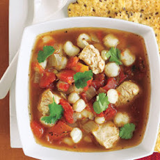 Hearty Chicken Posole Stew
