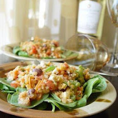Baby Spinach and Lentil Salad
