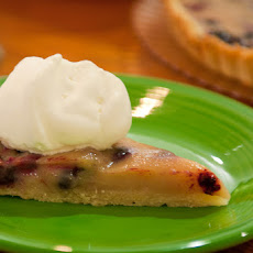 Refreshing Blood Orange and Blueberry Tart