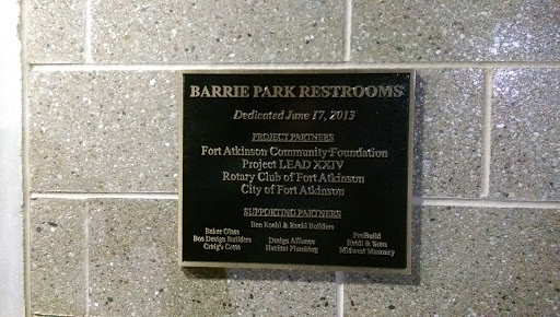 Barrie Park Restrooms