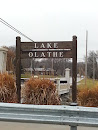 Lake Olathe Sign
