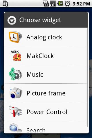 MakClock Widget