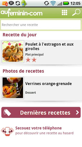 Cuisine auFeminin : recettes