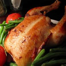 Roast Sticky Chicken-Rotisserie Style